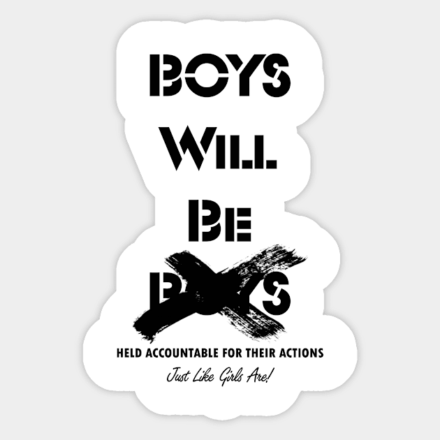Boys Will Be Boys Sticker by InTrendSick